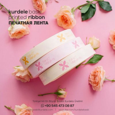 Baskılı Kurdele 90